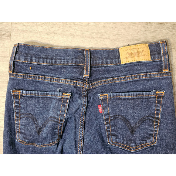 Levi’s 512 Womens Perfectly Slimming Bootcut Denim Jeans Stretch Size 4 Medium - Picture 6 of 7